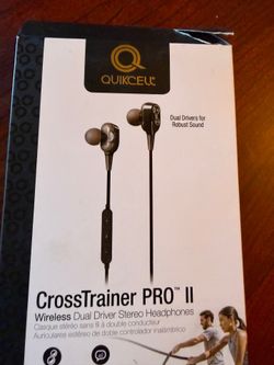 New CrossTrainer Pro ll earbuds