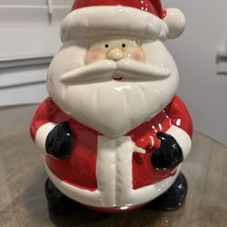 Santa Cookie Jar