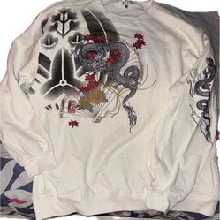 Kara Kury Eccentric Japan Original Graphic Pull-Over Jacket