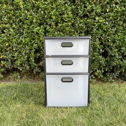 Plastic 3-Drawer