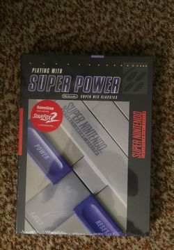 Playing with super power snes collectible book