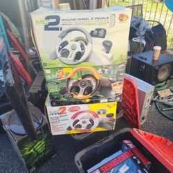 MC2 Mad Catz Xbox 360 Racing Wheels New