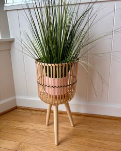BAMBOO WOVEN PLANTER