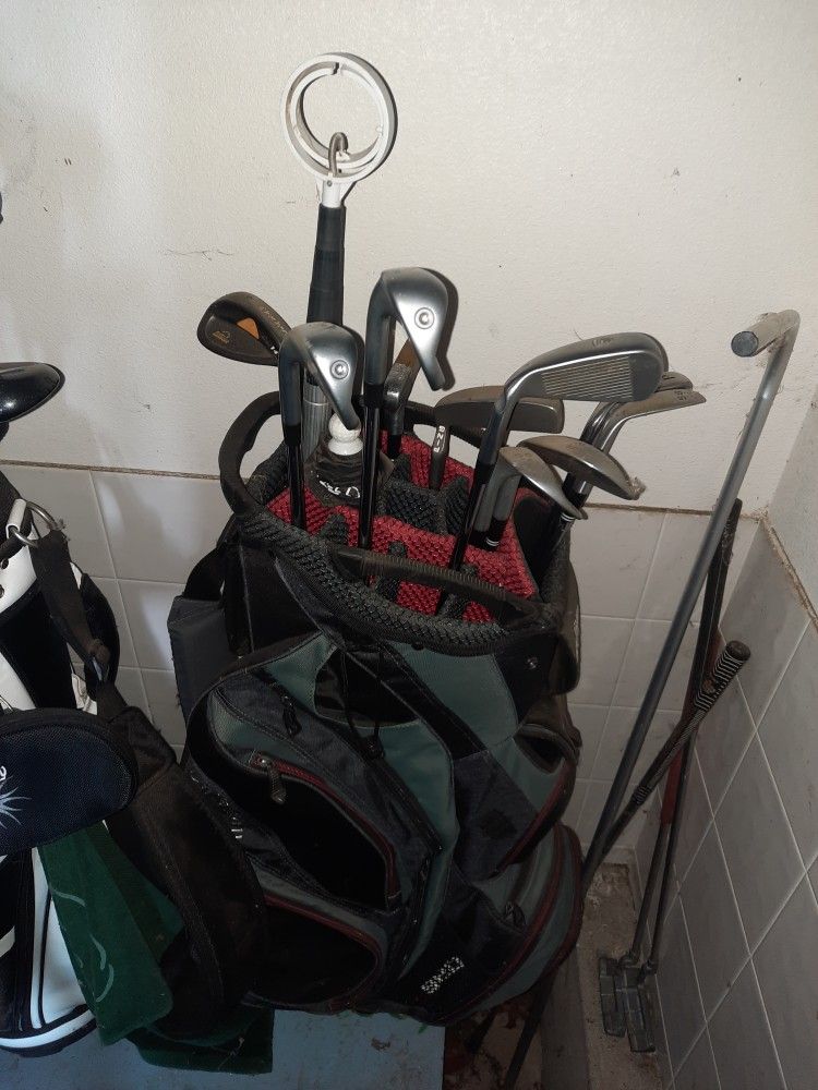 Miscellaneous Golf Clubs With Bag