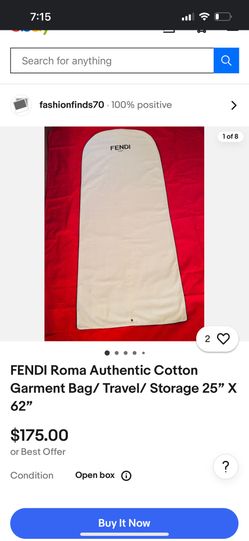 Fendi Garmet Bag  Offer Me 