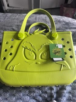Grinch tote bag