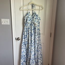 Halter Tie Summer Maxi Dress