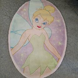 Vintage Tinkerbell Rug 36"×57"