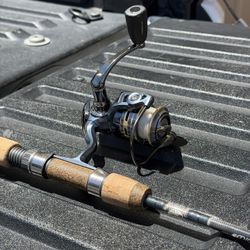 Fishing Pole Reel Combo 