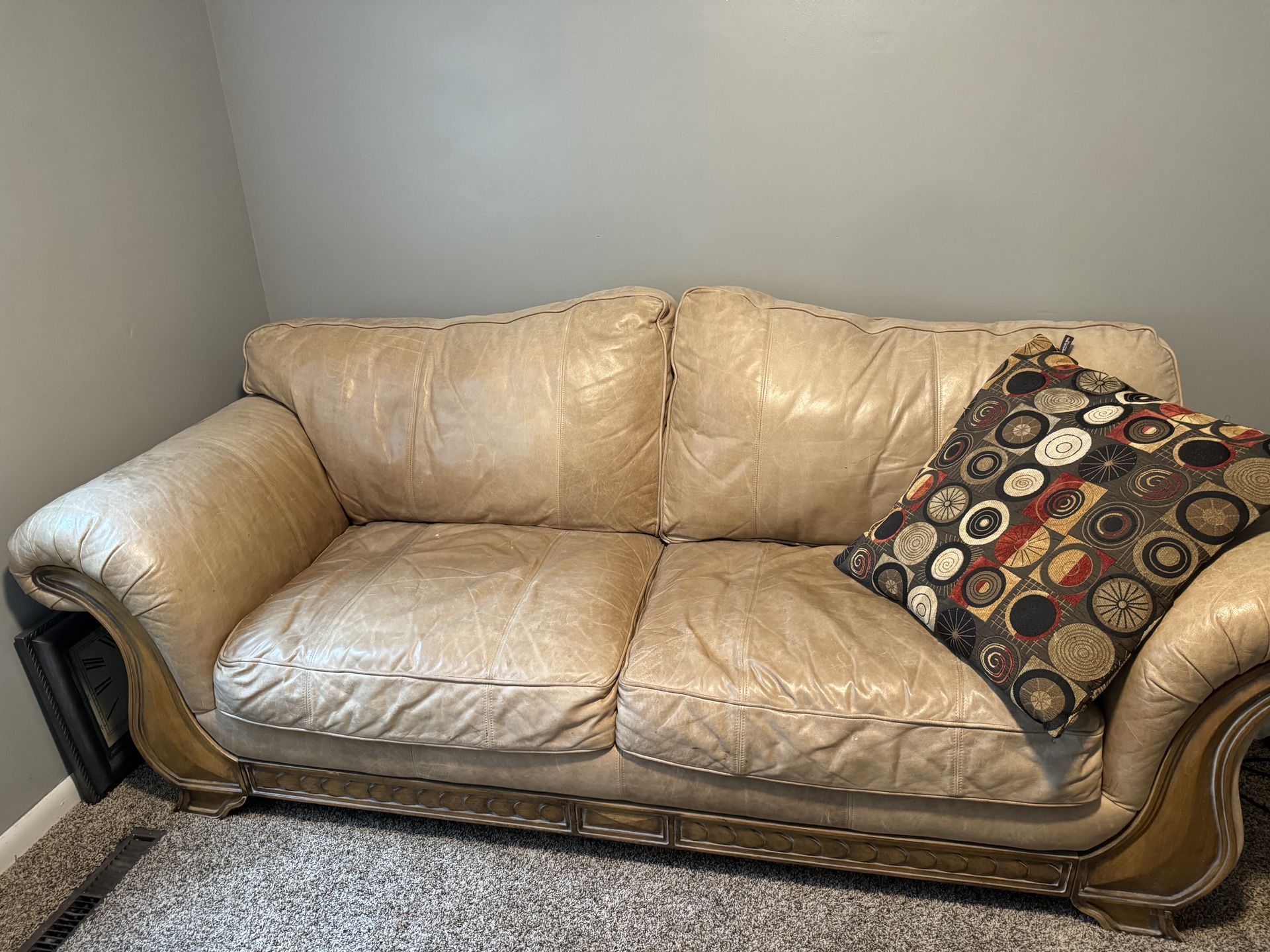 Flex steel Couch + Chair