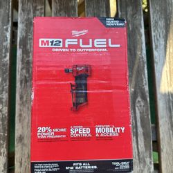 Milwaukee Fuell M12 Right Angle Die Grinder Brand new