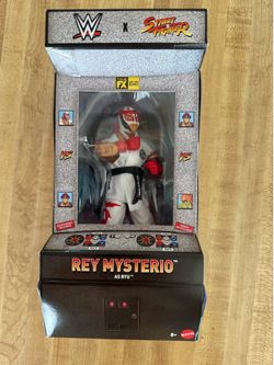 Rey Mysterio Ryu WWE Elite Street Fighter Mattel action figure