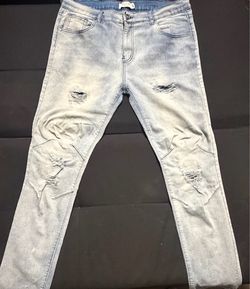 Blue Denim Light wash men jeans size 36