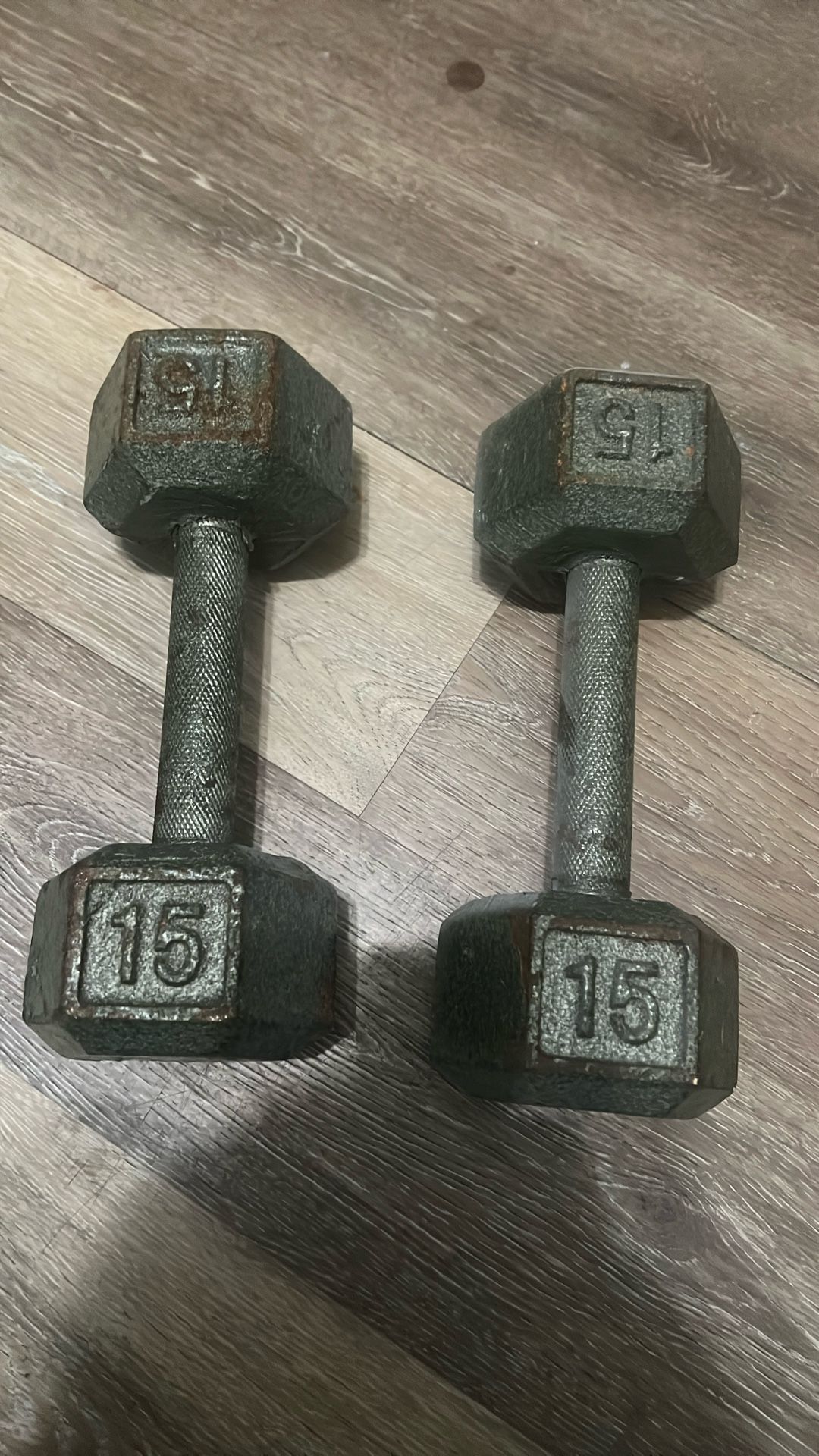 15lbs Dumbbells