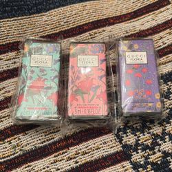 Gucci Flora Mini Perfumes 7.5ml Bottles 