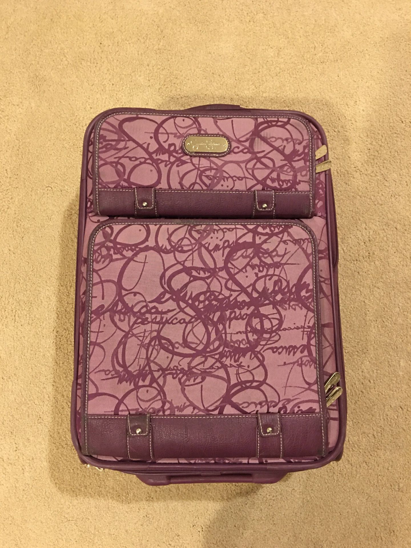 Jessica Simpson carry-on suitcase