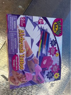 Creative airbrush tattoo kit by totally me