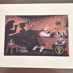 Disney Commemorative Lithograph Exclusive