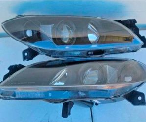 04-09 Mazda 3 Sedan Headlights Faros Calaveras Micas Luces Lamps