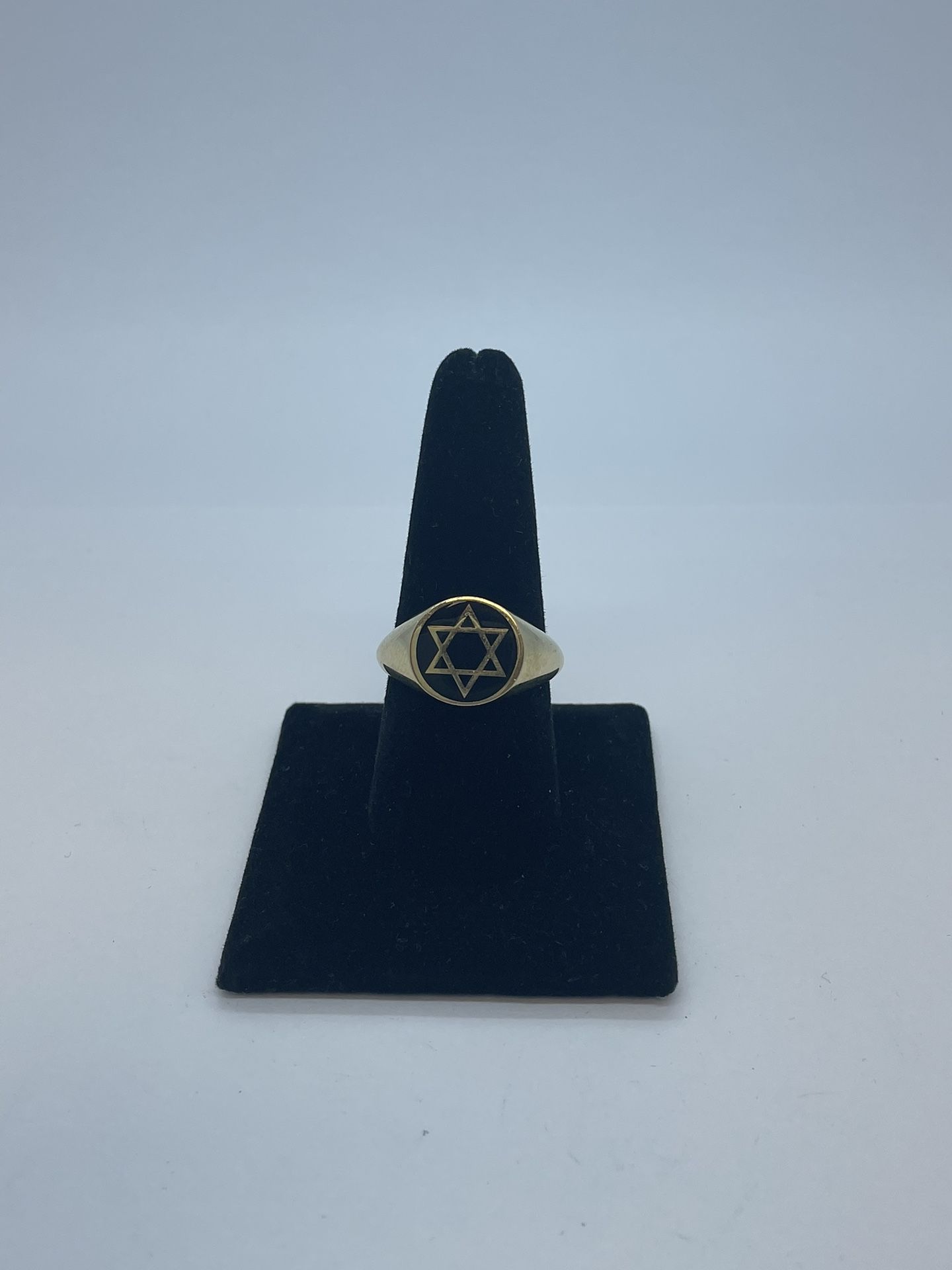 Gold Ring Star 10K New