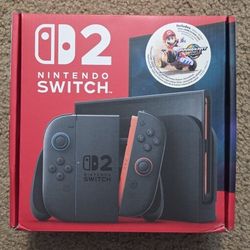 Nintendo Switch 2 Console MarioKart World Bundle - Brand New [Factory Sealed]
