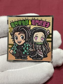 Japan Excl Tanjiro Kamado Nezuko Kamado Sticker Demon Slayer No. 01 Bikkuriman