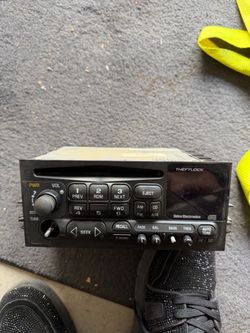 Radio cd player