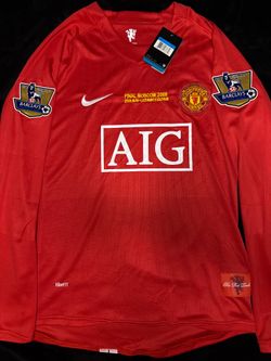 Nike x Manchester United 07/08 Home kit long sleeve “Ronaldo”/7 size large