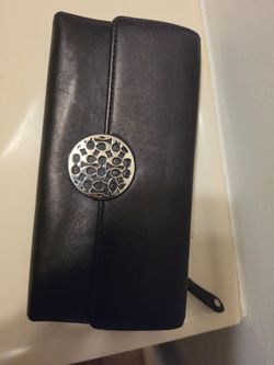 Coach black purse