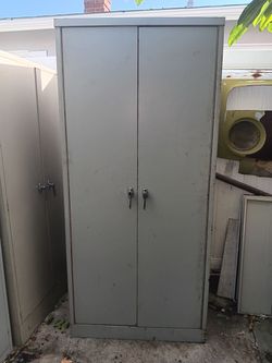 Large Metal Storage Cabinet