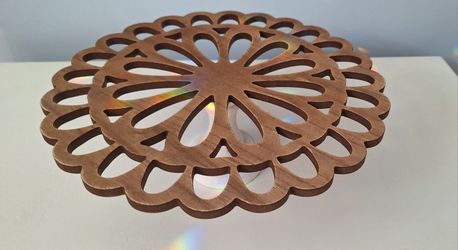 Decorative Wooden Cake Stand