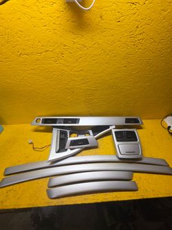 07-13 BMW E92 E93 328 335 i xi Aluminum Brushed Interior Trim Dash Panels Set