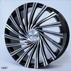 22/9✨6 Lugs ⚡️Chevy Ford Dodge ✨305 40 22⚡️285 45 22✨4/ NeW Wheels TireS⚡️1555$