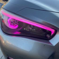Q50 Custom Headlights 