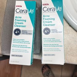 Cerave Acne Foaming Cream Cleanser 