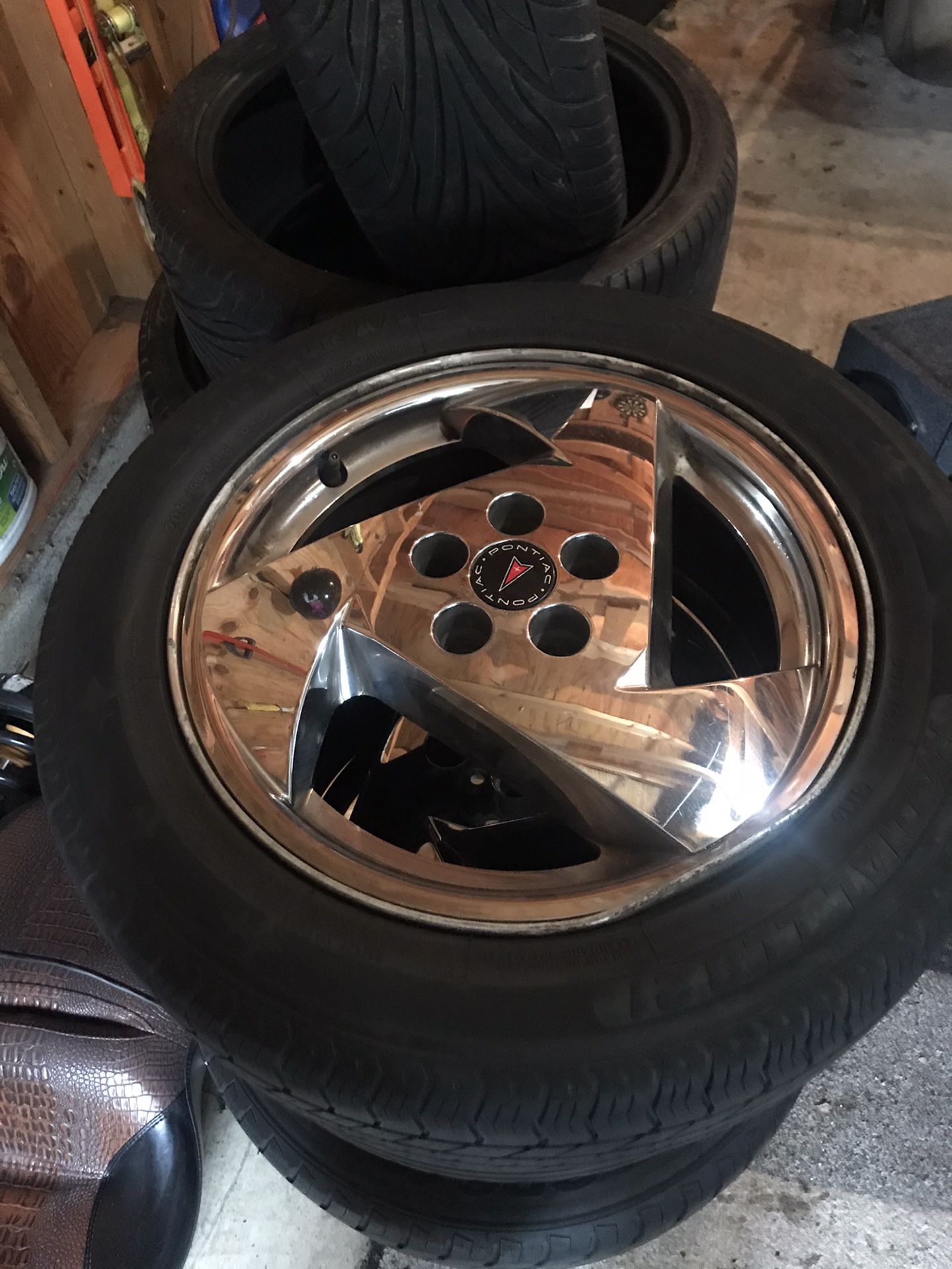 Pontiac rims and tires