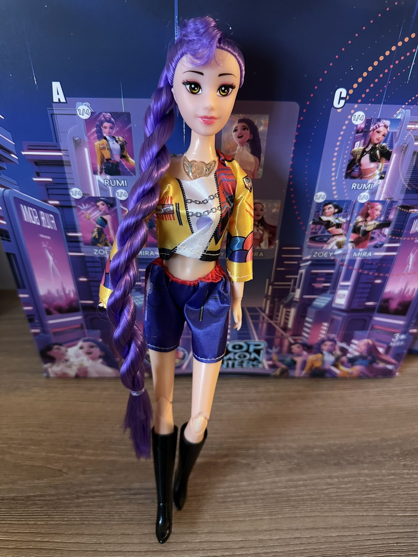 K-pop Demon Hunters Singing Doll — Rumi