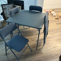 Card Table With 4 Chairs