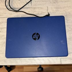 HP Blue Laptop