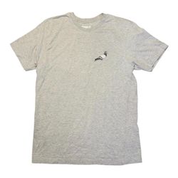 STAPLE Gray Short Sleeve Tee with Pigeon Logo Size M 