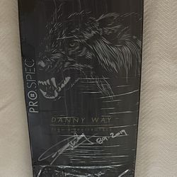 Danny Way Signed Plan B Skateboard Deck