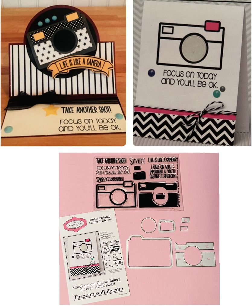 Stamps of Life Camera2Stamp 17pc Stamps & Dies