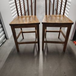 Wooden Bar Stools 