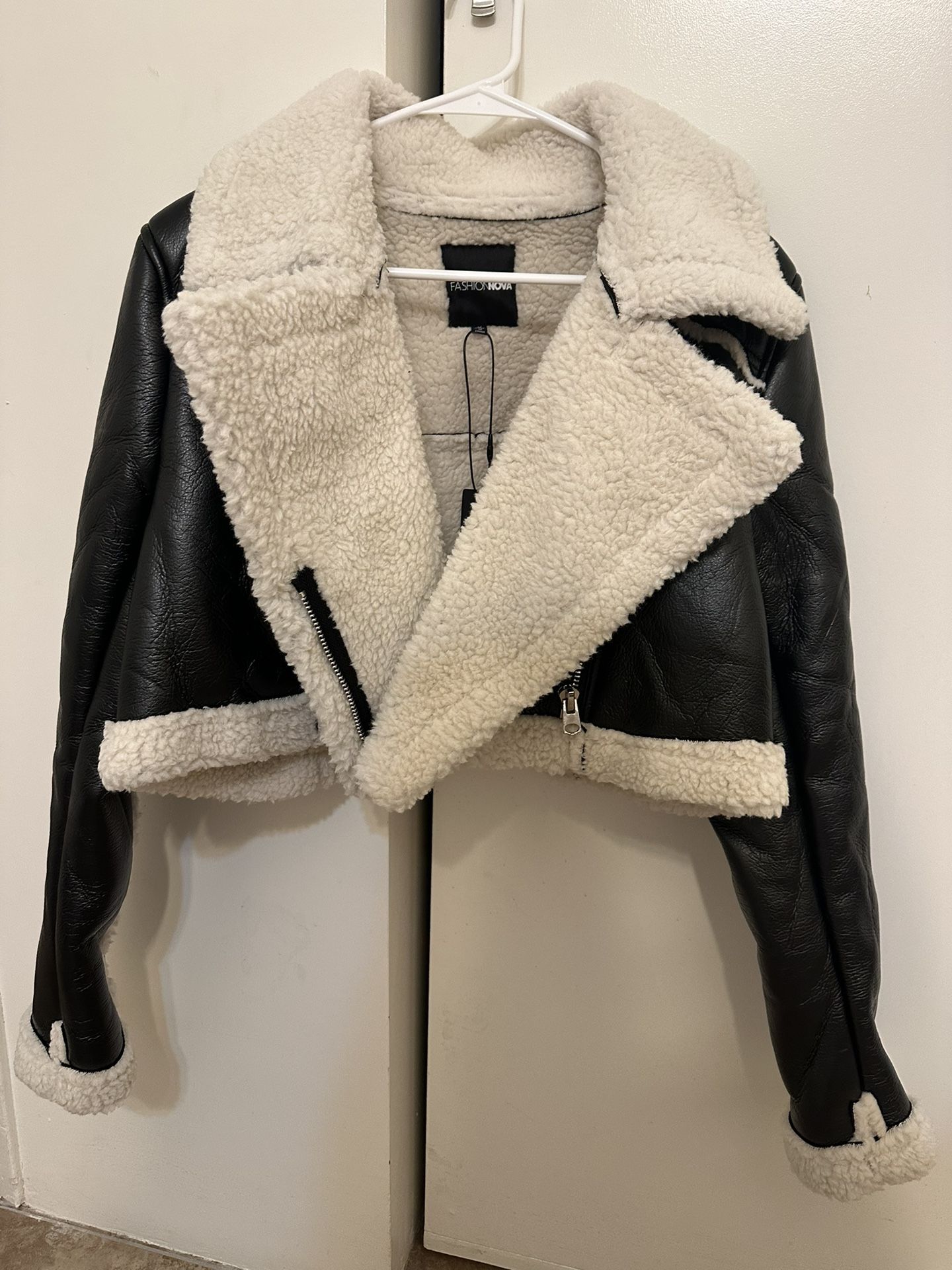 Faux leather Jacket Size M