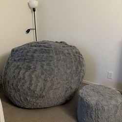 Lovesac Beanbag with Ottoman