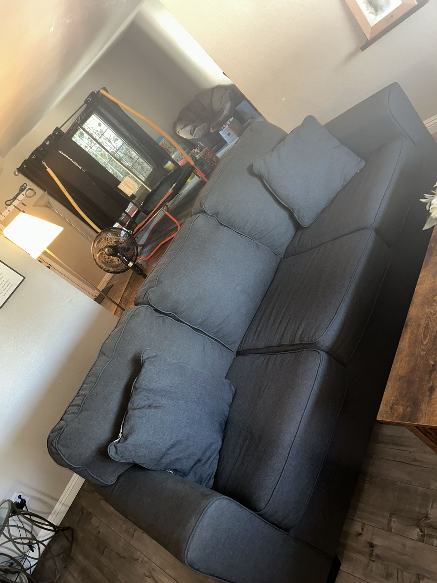 Dark Grey Couch
