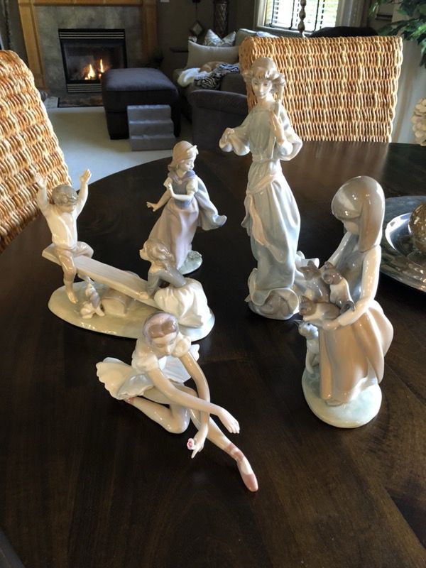 Lladro porcelain figurines