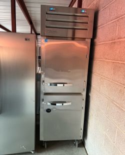 True Commercial Stainless Steel Refrigerator And Freezer
