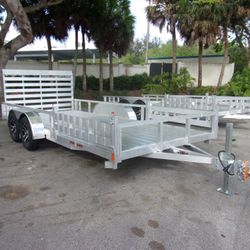 Sport Haven 7 x 16 Aluminum Utility 7k Trailer