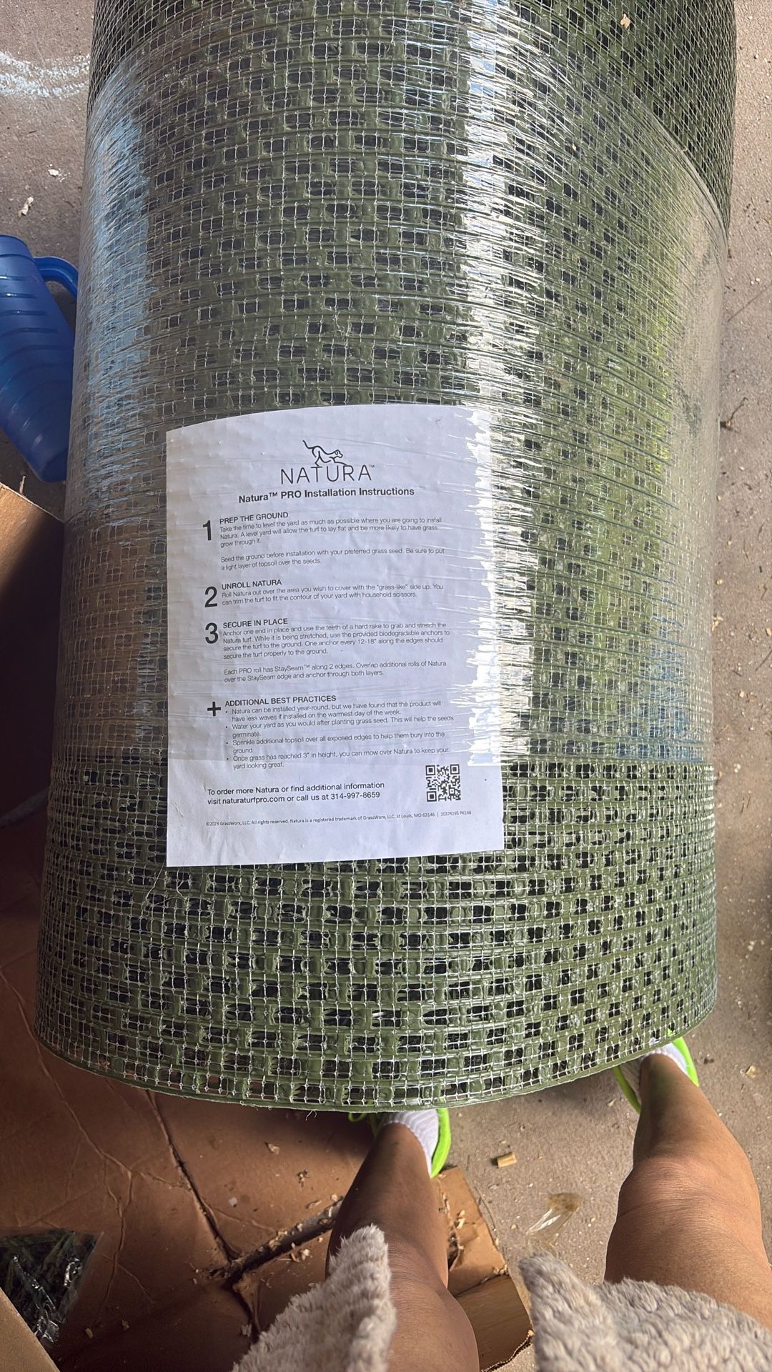 NEW Natura Turf grass 3’ x 45’